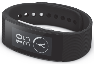 Black Sony SmartBand Talk SWR30 review