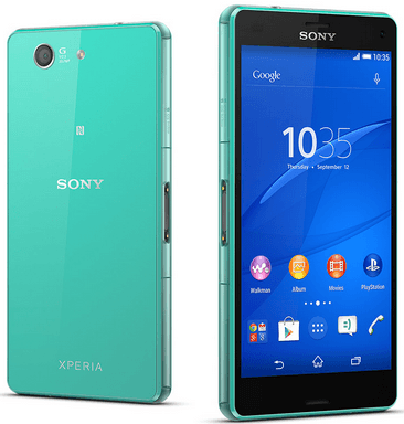 Green Xperia Z3 Compact