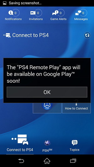 Install Xperia Z3 PS4 Remote Play App