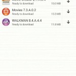 Sony Walkman 8.4.A.4.4 app update rolling