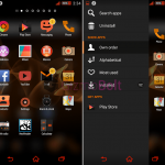 Install Xperia Burnt Orange Theme with icons pack