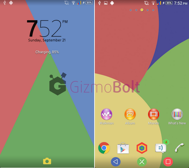 Xperia Colorful Theme