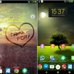 Install Xperia Colorful, Nature, MaxRed Theme