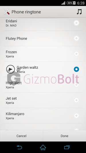 Xperia Z3 Ringtones