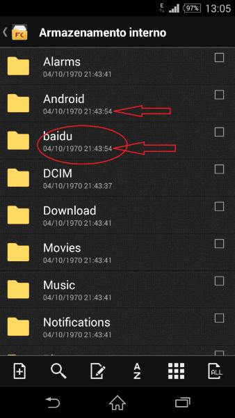 Baidu spyware Xperia devices