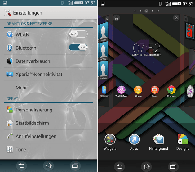 Download Xperia Bool Theme