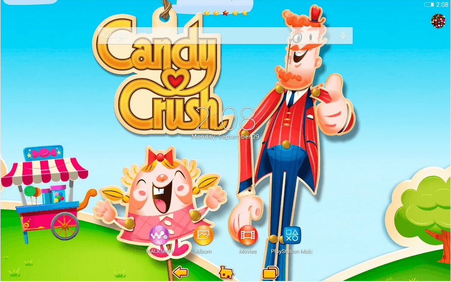 Download Xperia Theme Candy Crush Free