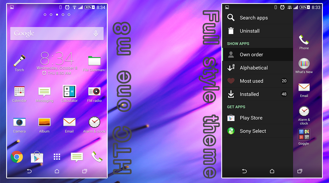 HTC Sense 6 Theme for Xperia