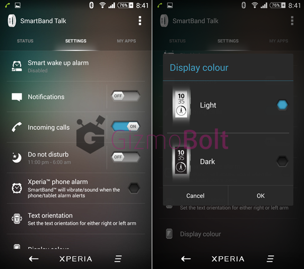 How to set up SmartBand Talk SWR30 1.0.0.435 app