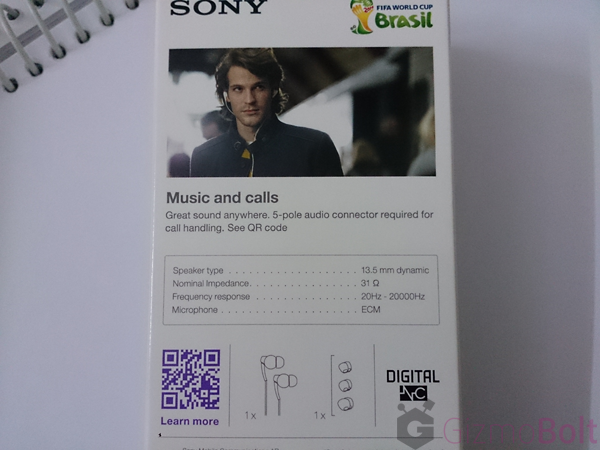 Sony MDR-NC31EM specifications