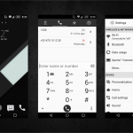 Xperia Android 5.0 L Material Design Grey, Black Themes released
