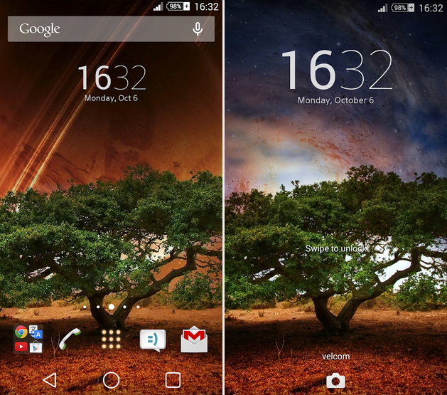 Xperia Azuro Theme