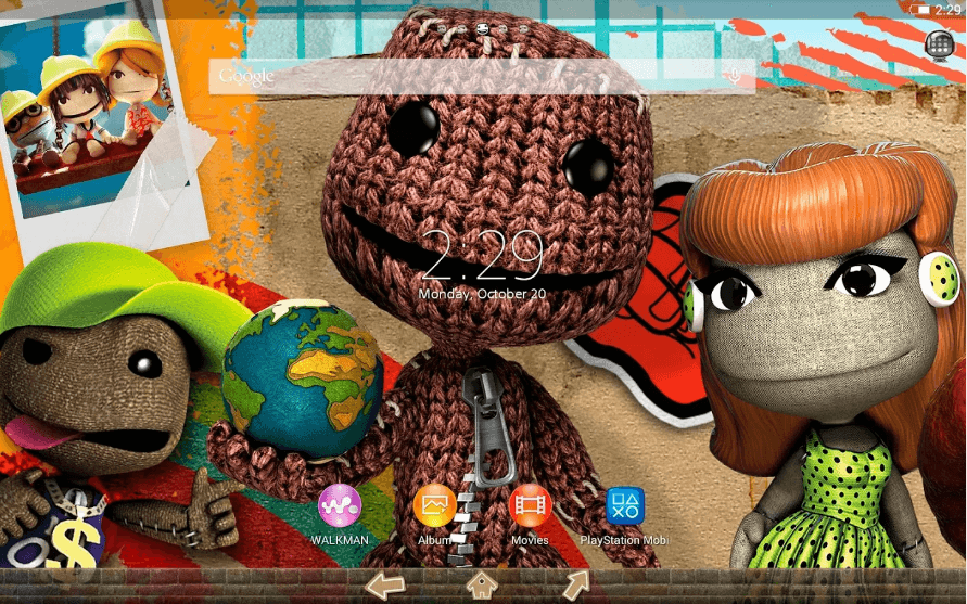 Xperia LittleBigPlanet Theme