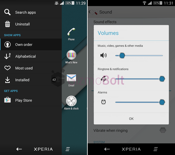 Xperia MateriaL theme apk