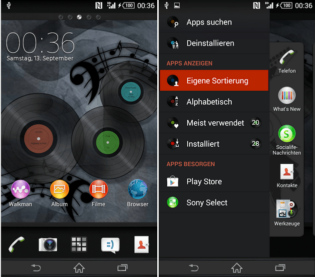 Xperia Vinyl Theme