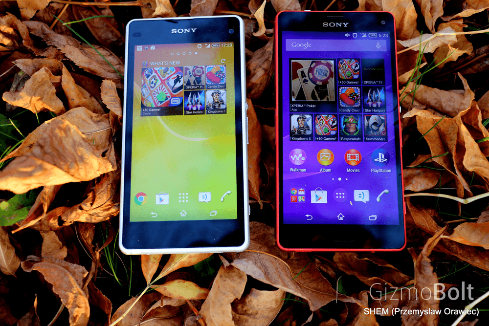 Xperia Z3 Compact vs Z1 Compact Comparison