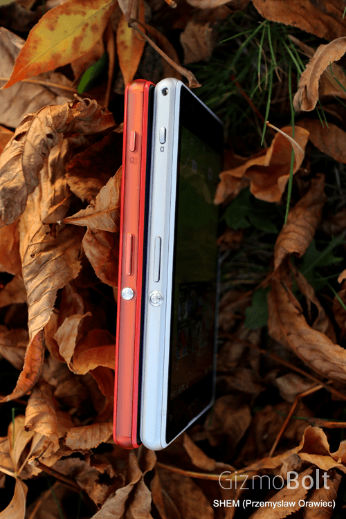 Xperia Z3 Compact vs Z1 Compact Thickness comparison