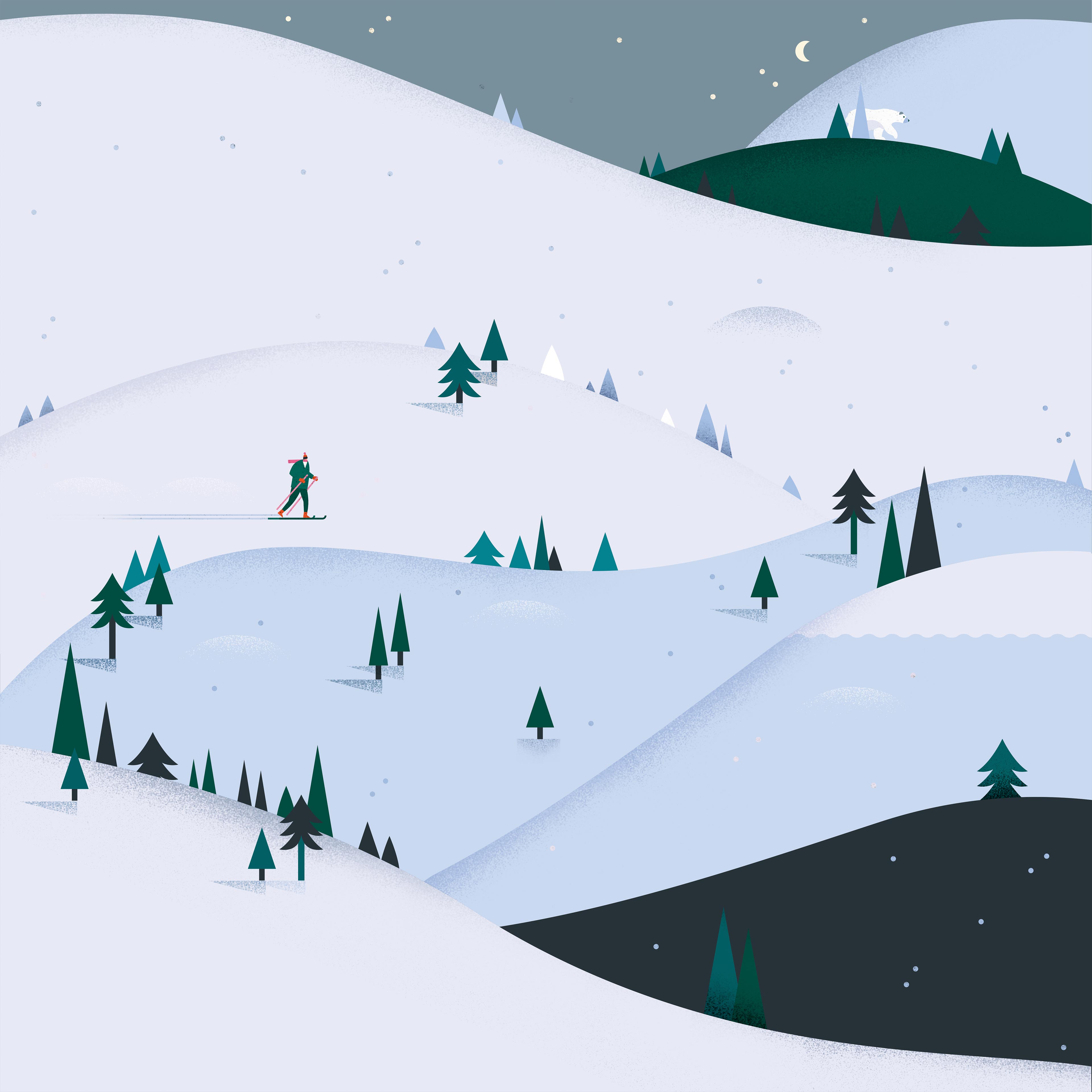 December Google Calendar Wallpaper