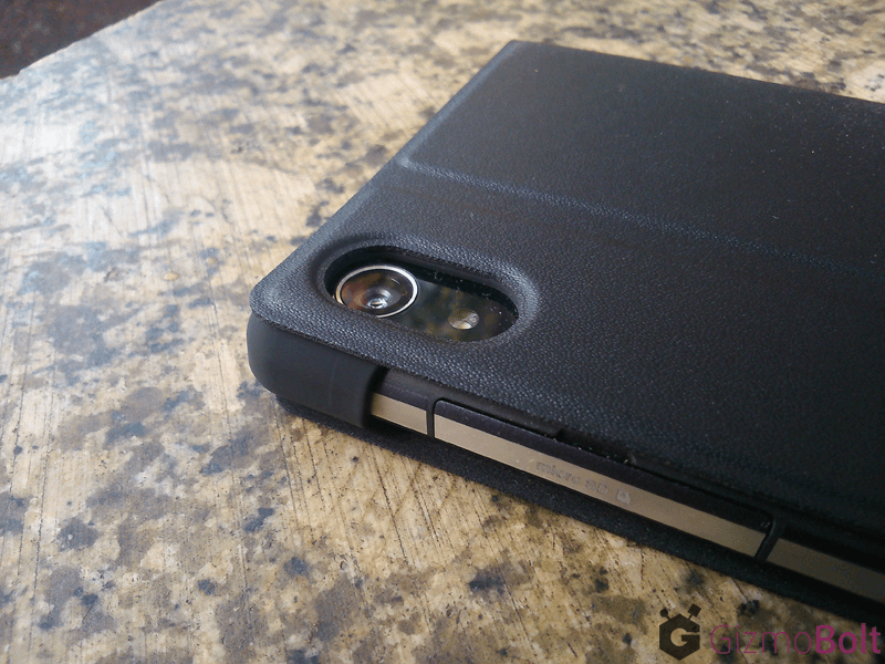 LED Flash hole in SCR10 Cover case