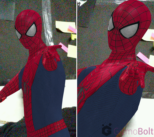 Amazing Spider-Man 2 AR effect camera app for Xperia Z2
