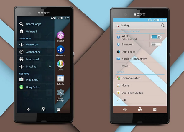 Download Xperia Choco L Theme Theme apk