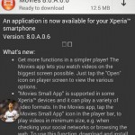 Sony Movies 8.0.A.0.6 app updated over 8.0.A.0.4 version