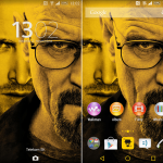 Get Xperia Breaking Bad Theme with Android L breath style