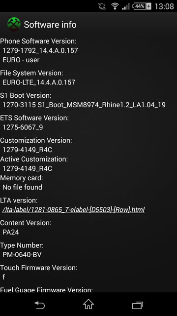 Xperia Z1 Compact 14.4.A.0.157 ftf