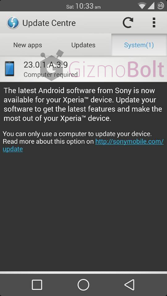 Xperia Z2 23.0.1.A.3.9 firmware