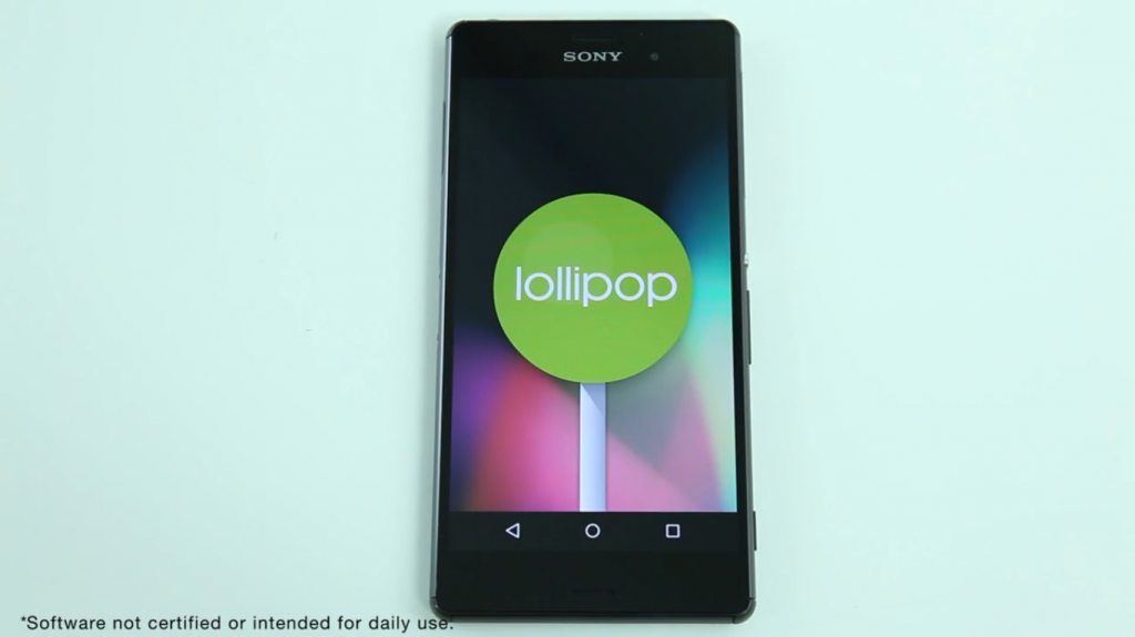Xperia Z3 Android 5.0 Lollipop AOSP ROM