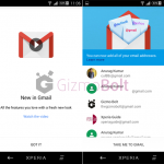 Download Gmail 5.0 with Exchange Support for all android devices from Play Store