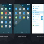 Install Pure Xperia MaTeRiaL Blue Theme with Icons Pack 