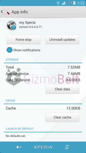 myXperia 0.0.A.0.71 apk