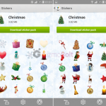 Christmas stickers for Sony Sketch app available for download 