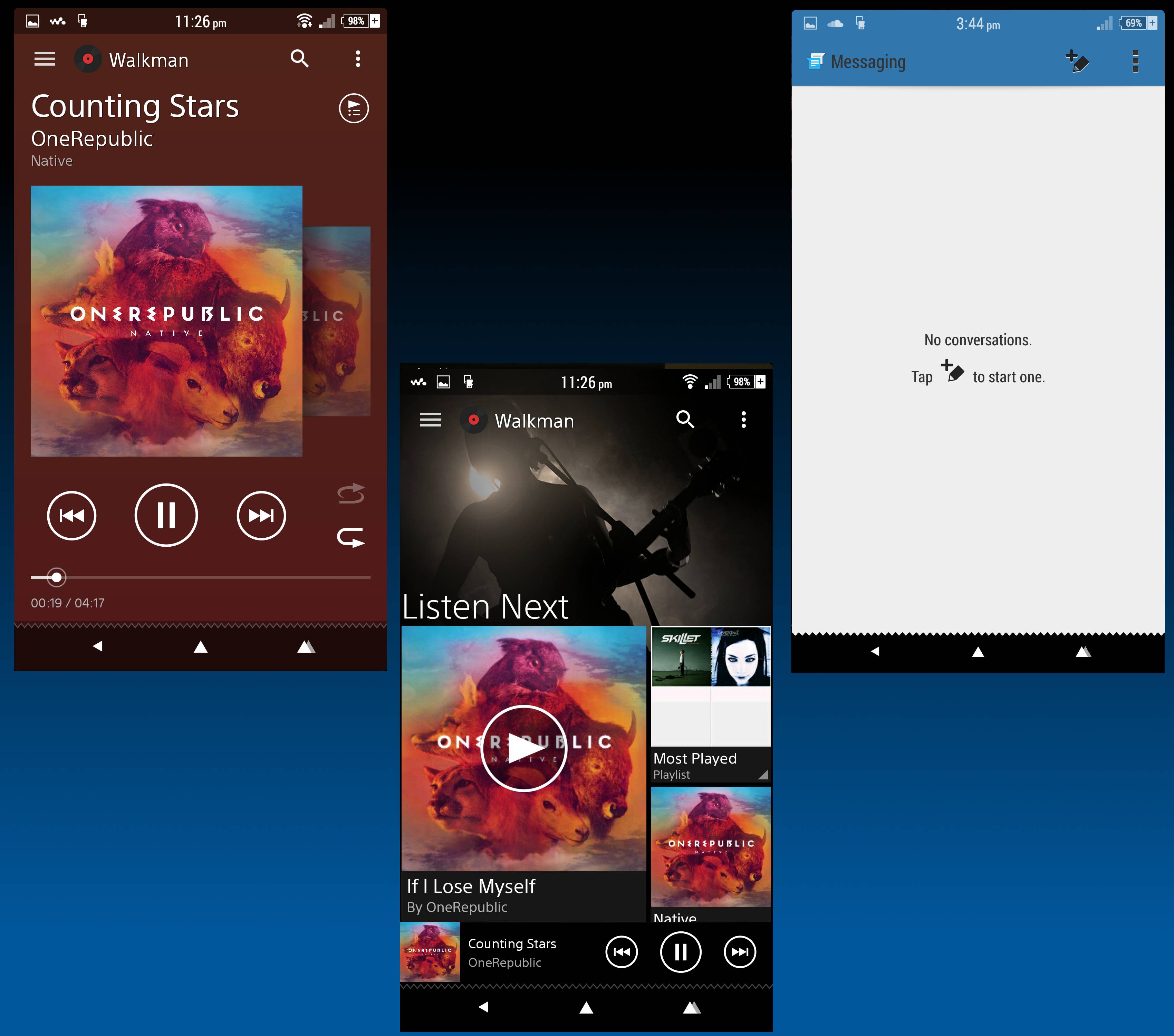 Download Xperia Flatisan Theme