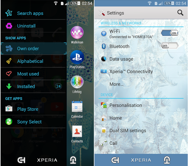 Xperia Christmas Themes Free