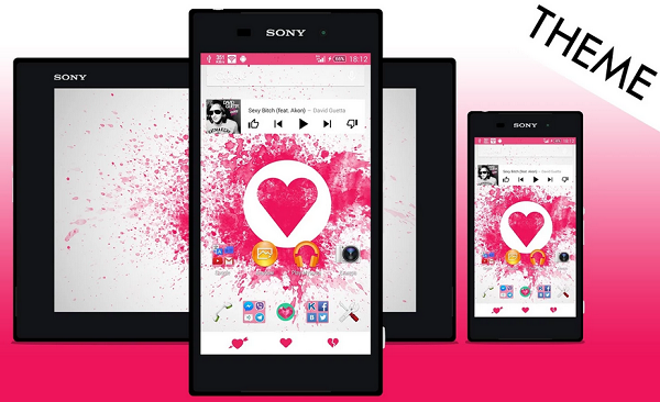 Xperia Love Theme