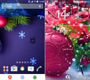 Install eXPERIAnZ - Christmas XV Theme for Xperia non rooted devices