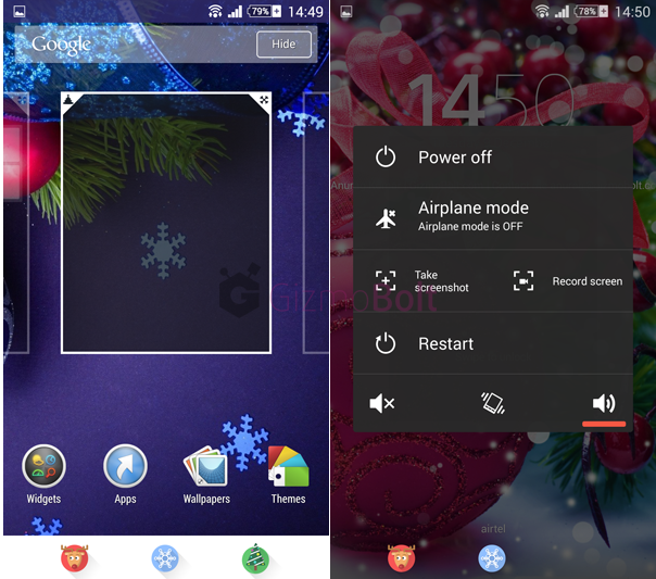 eXPERIAnZ - Christmas XV Theme apk