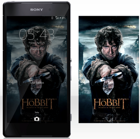 Xperia The Hobbit Theme for Xperia Z3