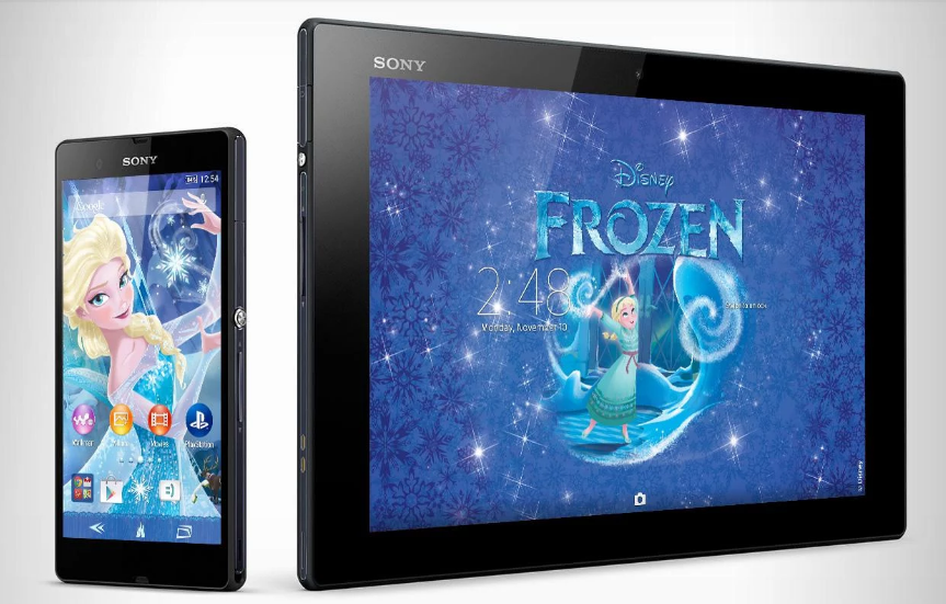 Download Xperia Frozen Elsa Theme