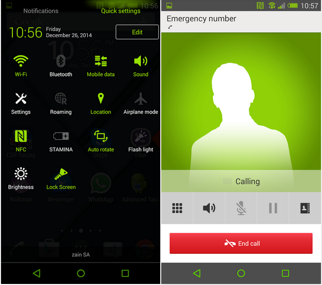 Install Xperia Lime Theme - Free theme