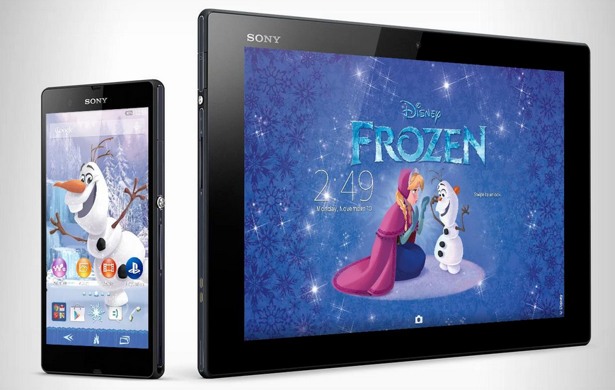 Xperia Frozen Olaf Theme apk