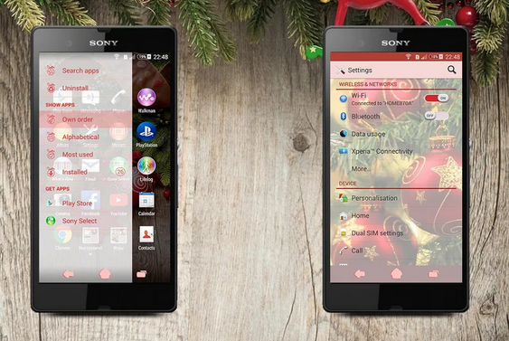 Xperia Happy New Year Theme