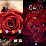 Get eXPERIAnZ Rose & Super Santa theme for Xperia devices