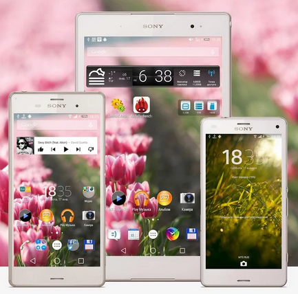 Xperia Spring theme