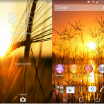 Check out Xperia Sunset Theme – 2 set of themes