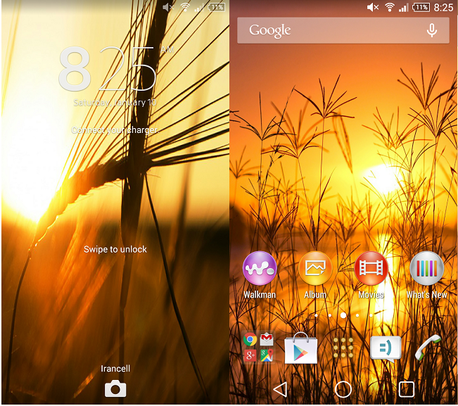 Xperia Sunset Theme