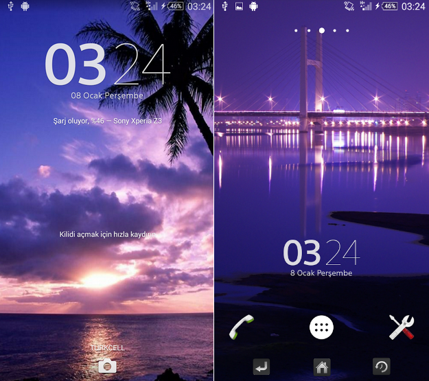 Xperia Trabzen Theme