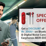 Sony is giving Rs 2000 discount on MDR-EX31BN DNC Bluetooth Headphones in India